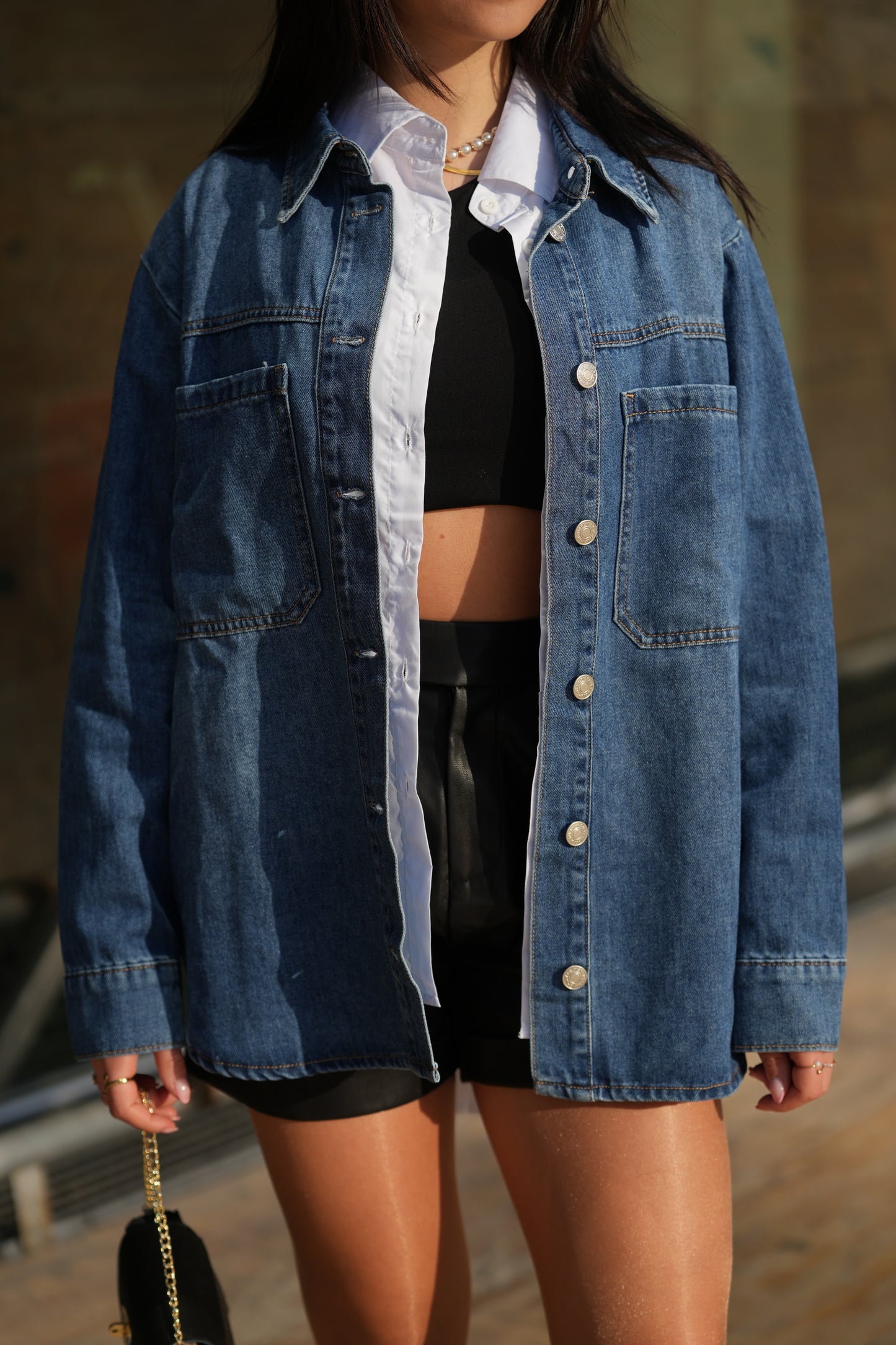 Camisa de ganga Brooklyn