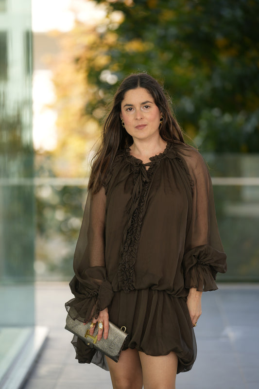 Túnica vestido Brown lovers