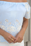 Blusa bordado inglês