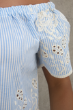Blusa bordado inglês