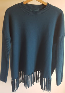 Camisola Cosy (bege, rosa e verde)