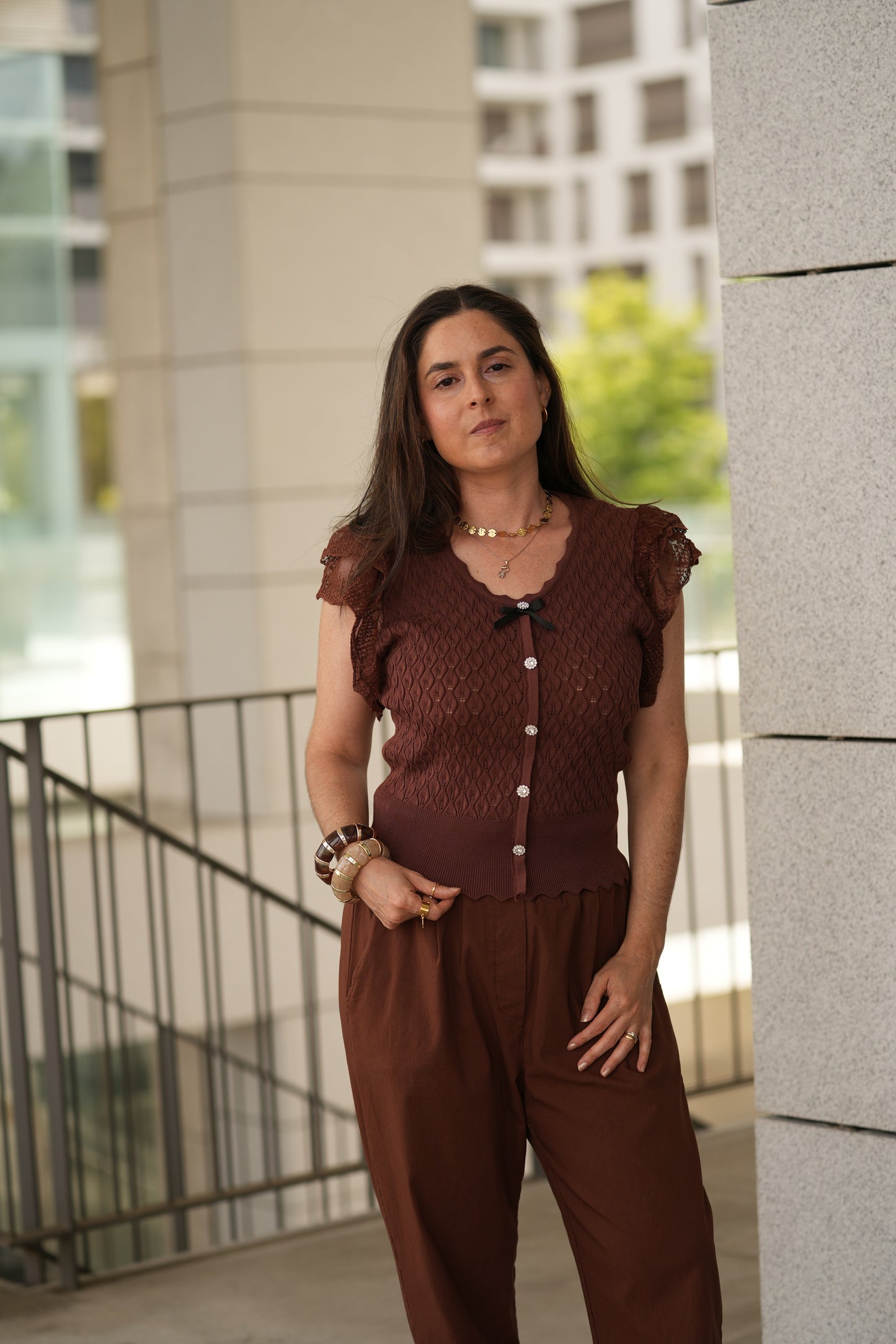 Malha Melanie castanha