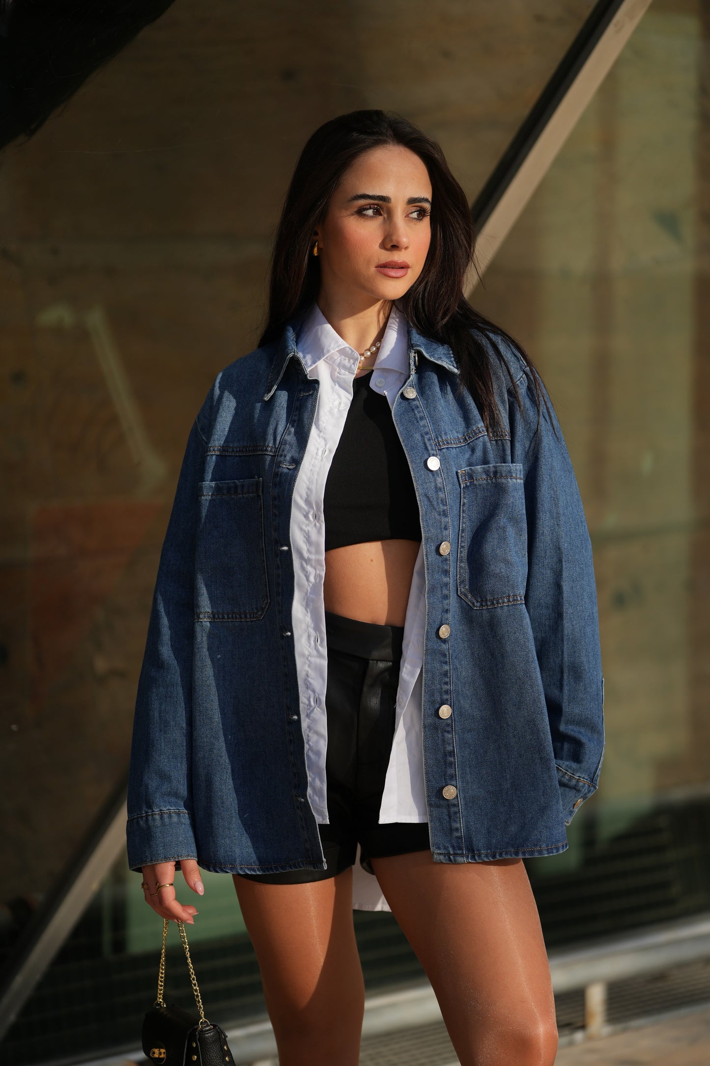 Camisa de ganga Brooklyn