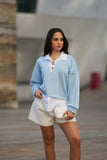 Camisola Cherry azul