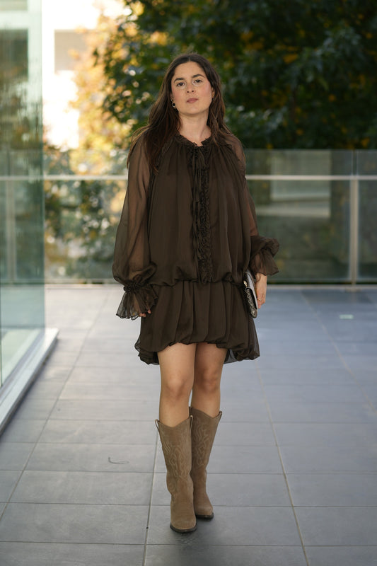 Túnica vestido Brown lovers