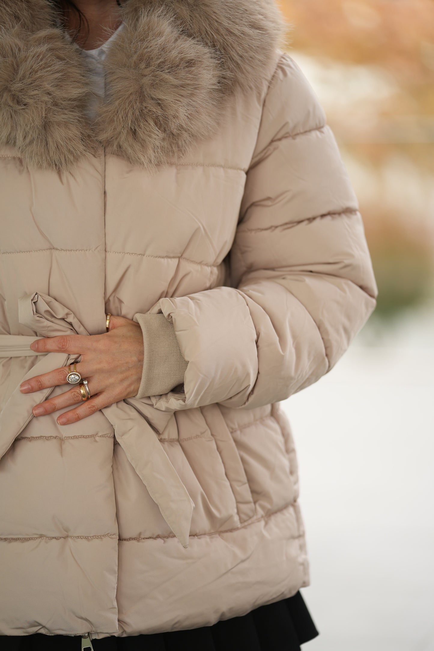 Casaco acolchoado Warm