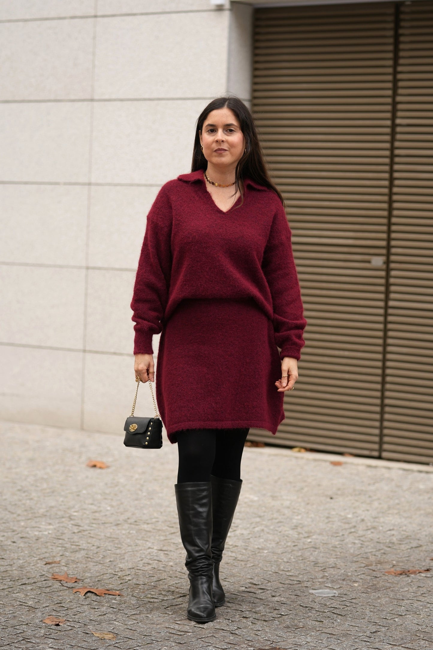 Conjunto de malha Clarice