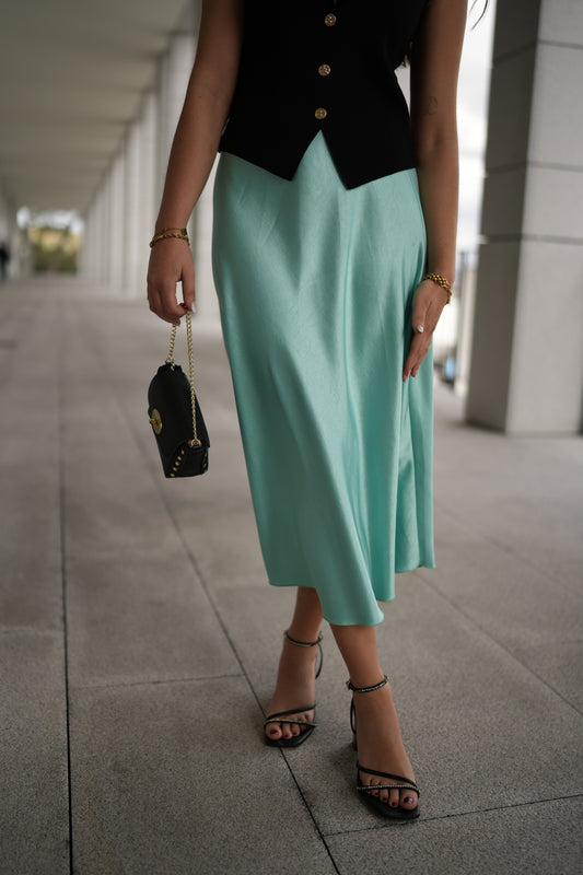 Saia acetinada Alfândega