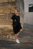 Vestido com pintura