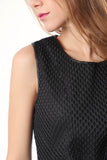 Vestido mini preto estilo rede
