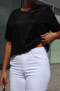 Calça de ganga branca
