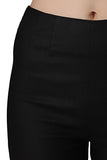 Calça preta skinny de cintura alta com alta qualidade
