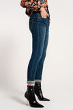 Calças de ganga push up esticada skinny