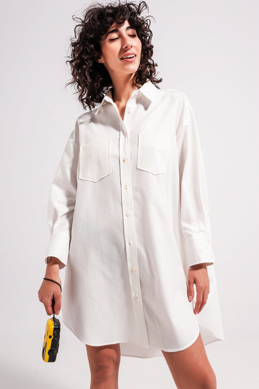 Camisa branca oversize