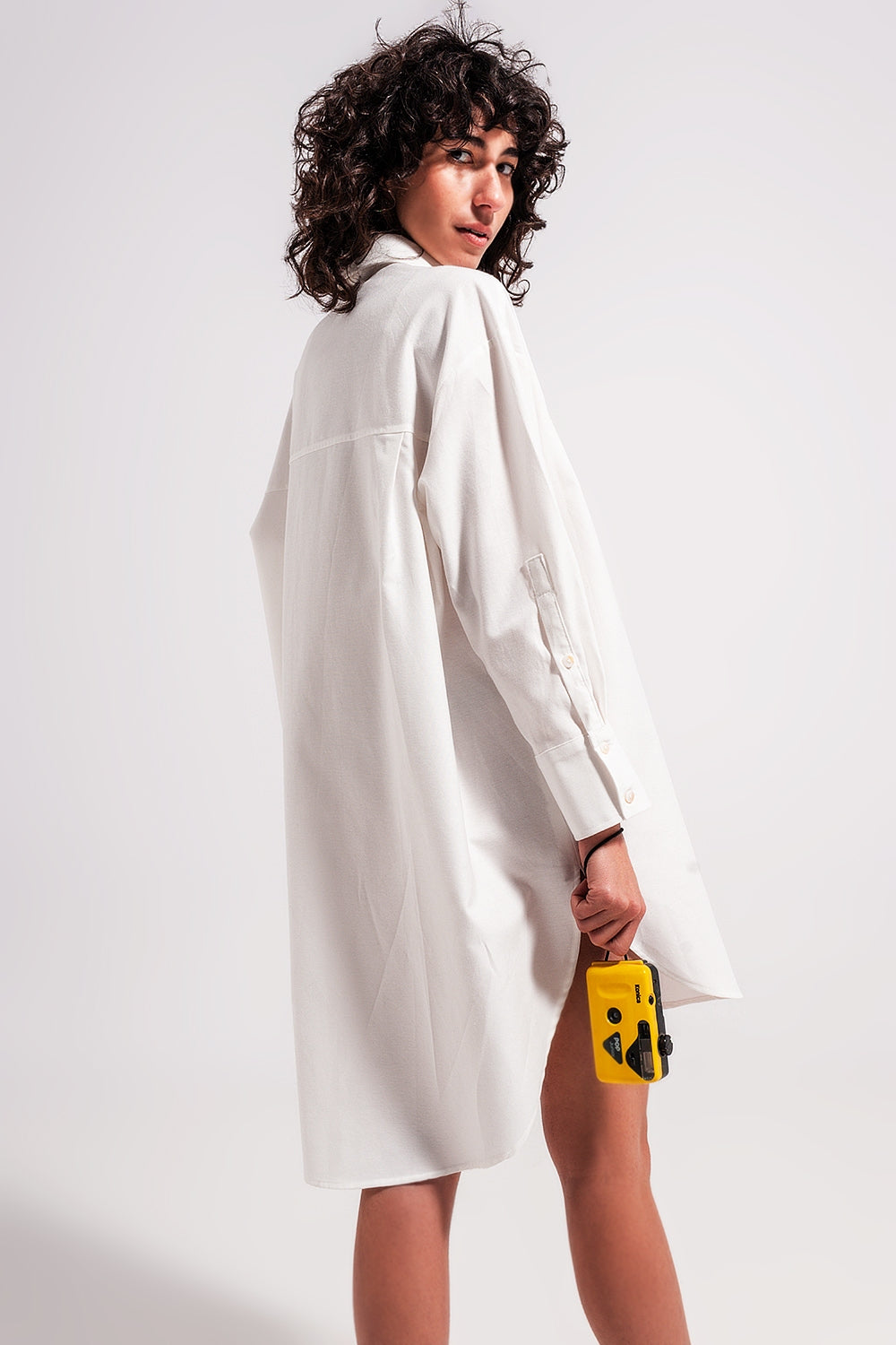 Camisa branca oversize