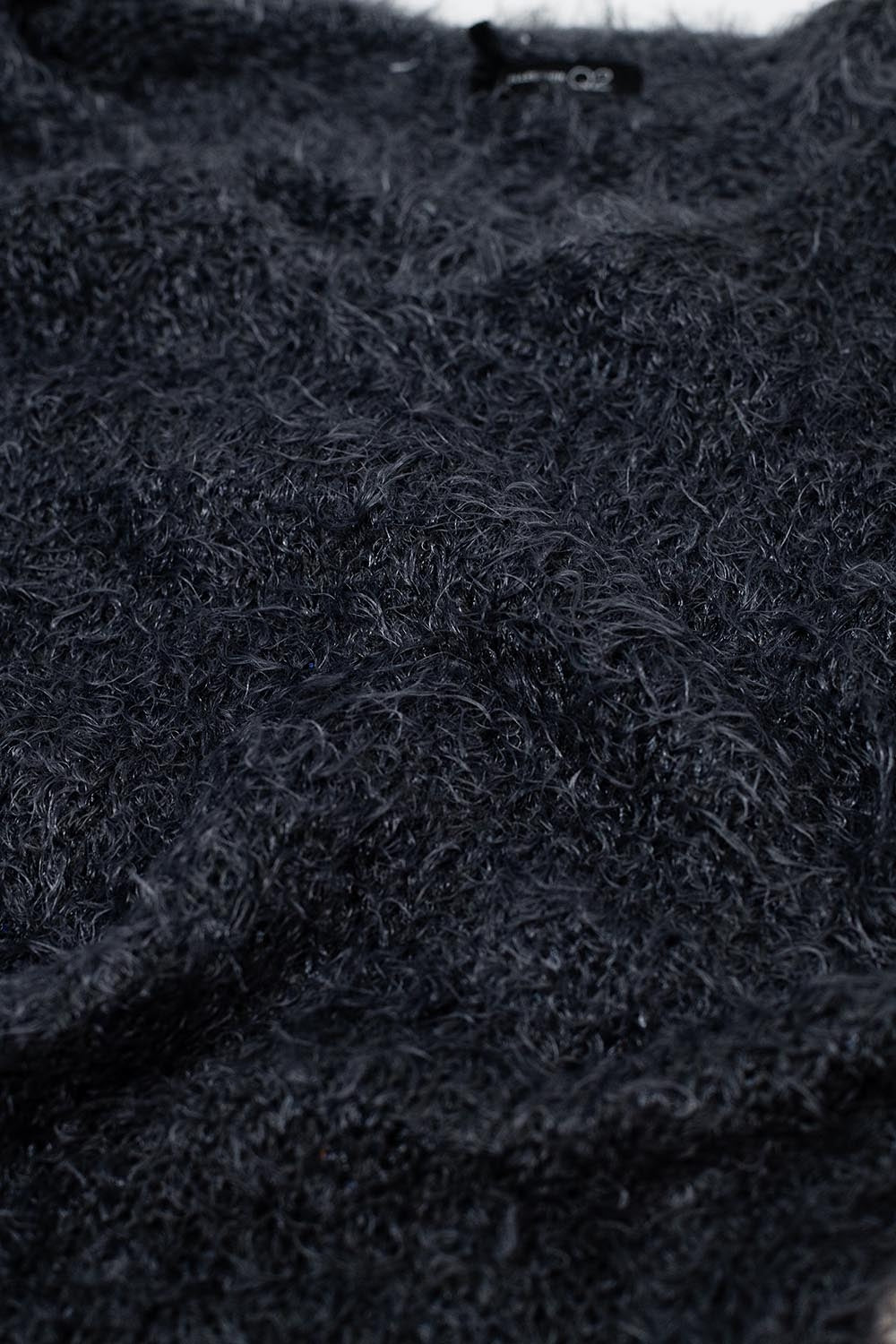 Camisola de pelo extra macio em preto