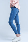 Jean jeans dois tons