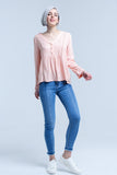 Q2 Jean jeans dois tons