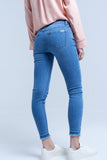 Jean jeans dois tons