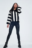 Jeans skinny angustiado em preto
