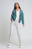 Jeans skinny cinza