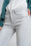 Jeans skinny cinza