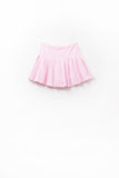 minissaia plissada cor-de-rosa