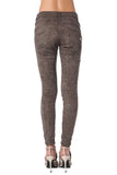 Calças skinny camuflagem