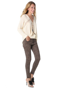 Calças skinny camuflagem