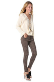 Calças skinny camuflagem