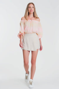 Shorts com botões