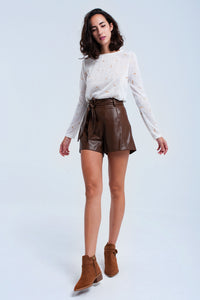 Sueter creme impresso