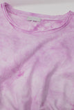 Vestido Camisa Midi Tie Dye Rosa