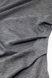 Vestido sem mangas em tencel elástico cinzento