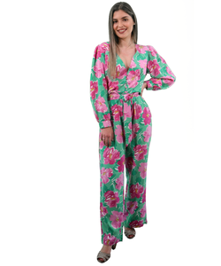 Top com flores