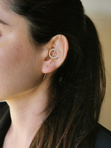 Ear bling dourada