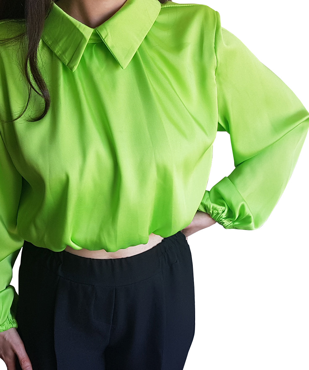 Top acetinado LUMINA