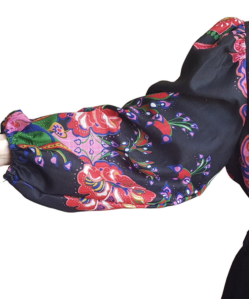 Vestido de trespasse